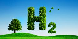 Green,Energy,Hydrogen,Symbol,-,3d,Illustration